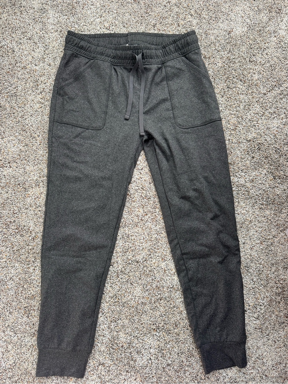 New York Laundry Charcoal Gray Drawstring Joggers